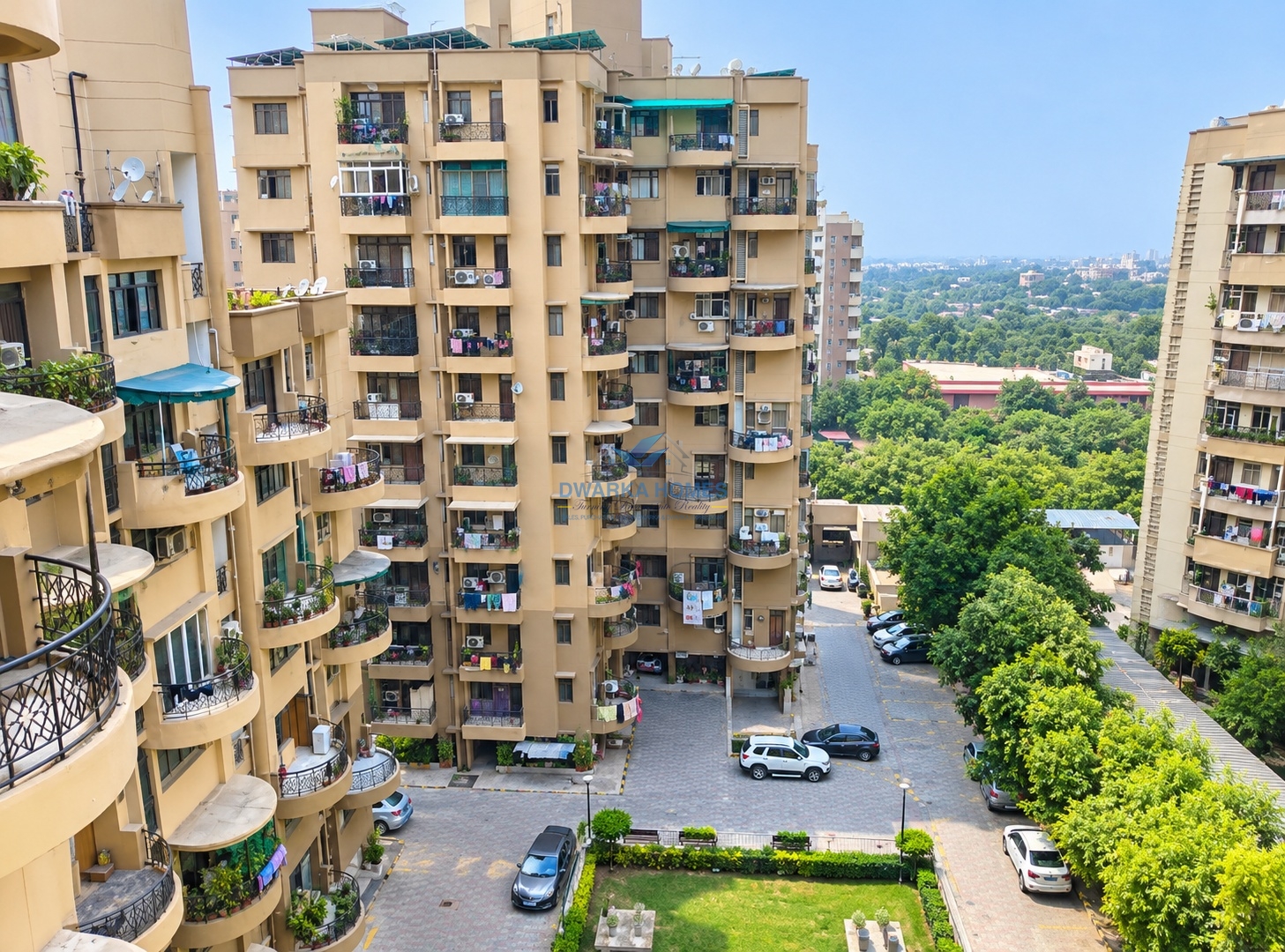 Plot 9, Air India employees apartment